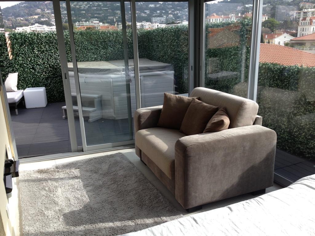 Apartament Penthouse With Jacuzzi On The Big Terrace Cannes Zewnętrze zdjęcie