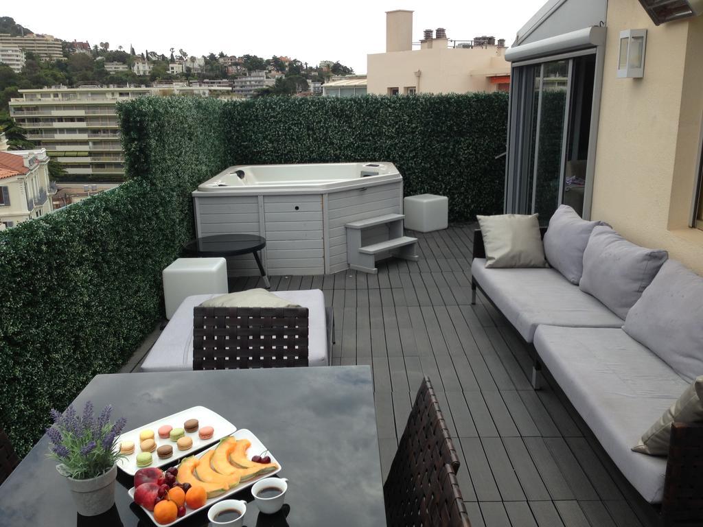 Apartament Penthouse With Jacuzzi On The Big Terrace Cannes Zewnętrze zdjęcie