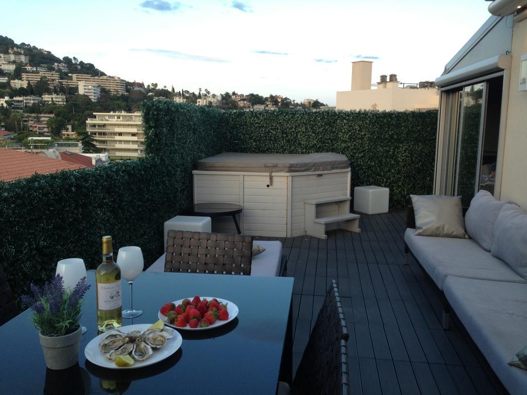 Apartament Penthouse With Jacuzzi On The Big Terrace Cannes Zewnętrze zdjęcie